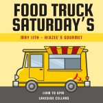 Food Truck Saturday's 11-6pm