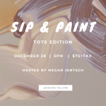 Sip & Paint Workshop - Tote Edition