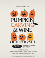 Pumpkin Carving & Wine